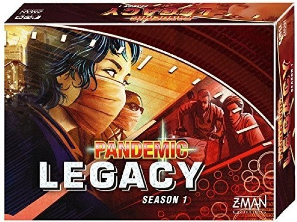 Pandemic Legacy Season 1 Red Edition Board Game
